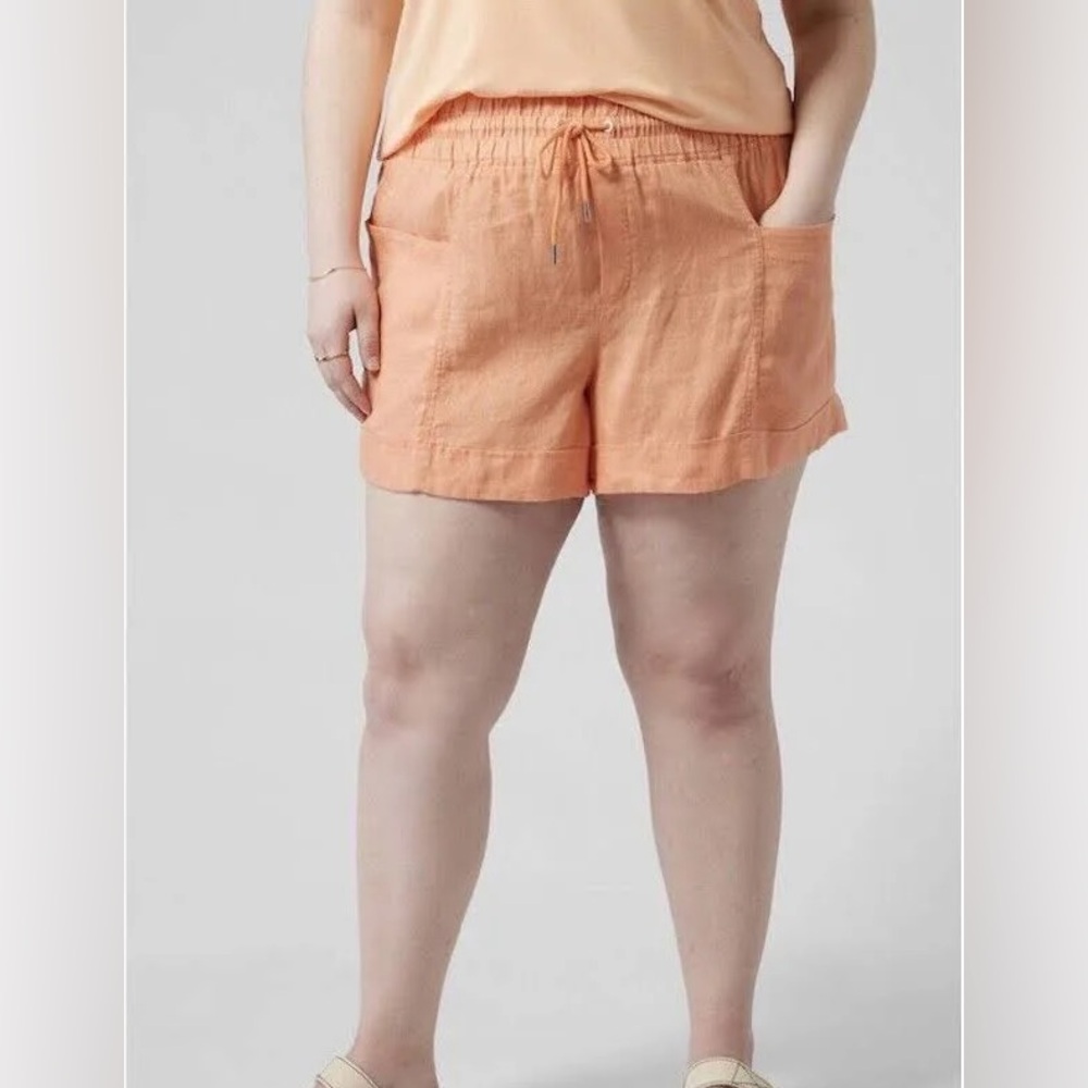 NWT Athleta Cabo linen shorts‎ 20